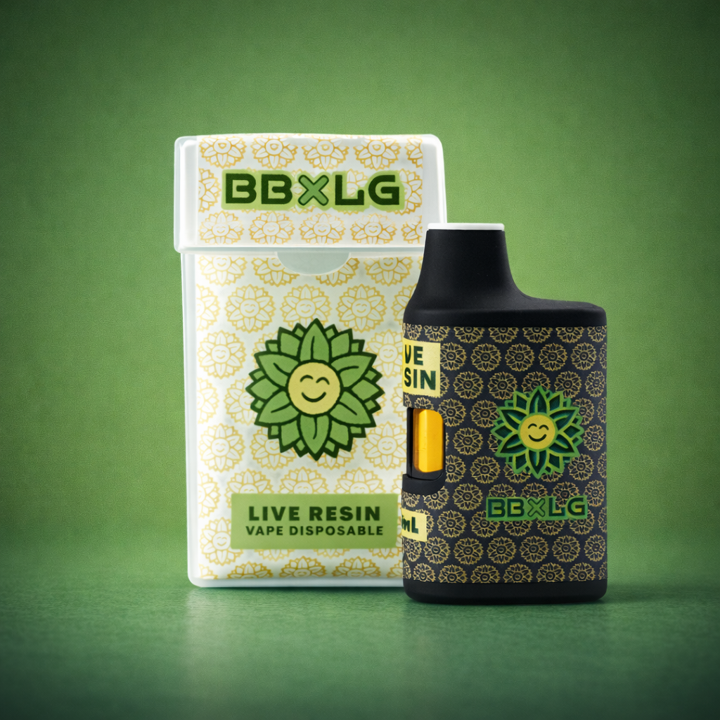 LG x BB Live Resin THCA Disposable Vape - 2g Sonic Bloom LG x BB Live Resin THCA Disposable Vape - 2g Sonic Bloom
