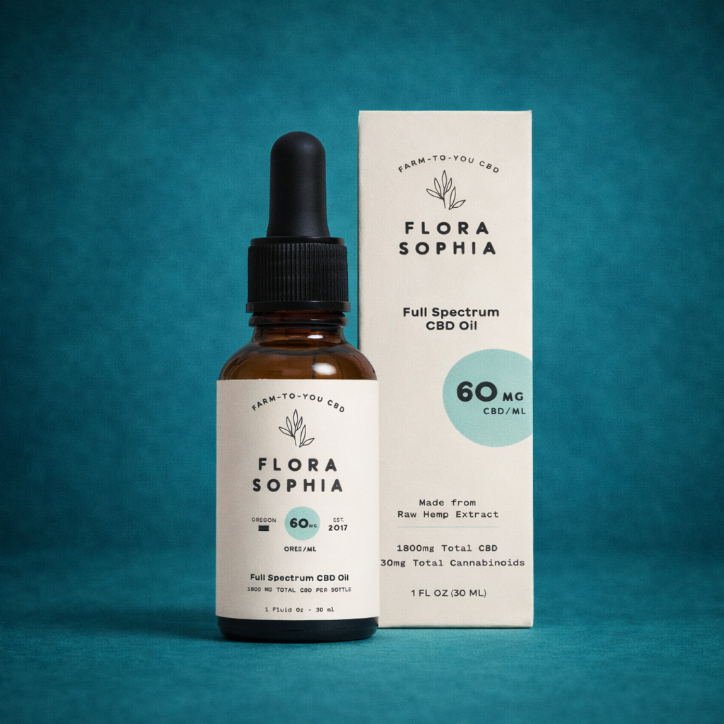 Flora Sophia - Full Spectrum CBD Tincture – Sonic Bloom