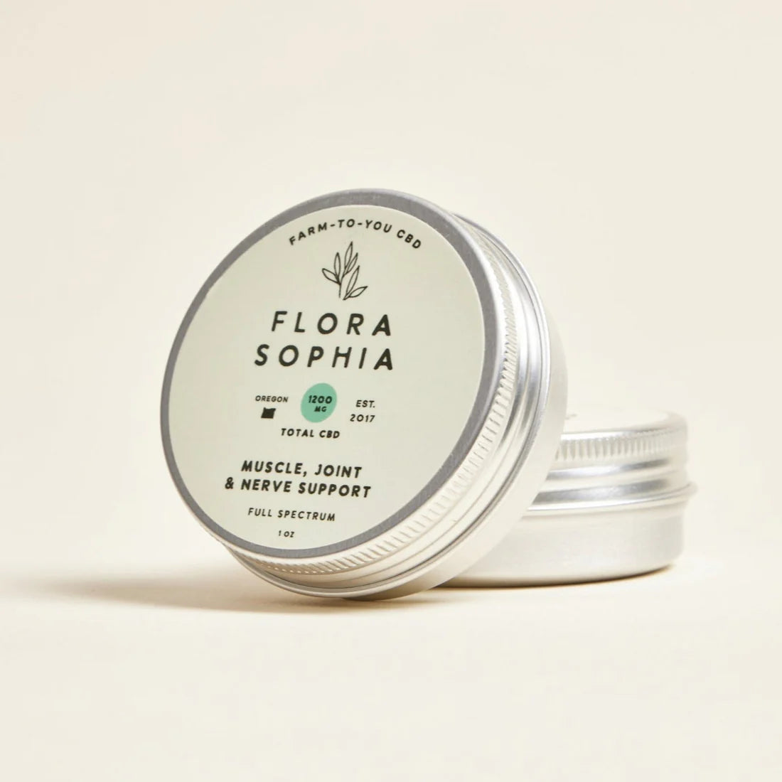 Flora Sophia Full Spectrum CBD Muscle, Joint & Nerve Support Salve