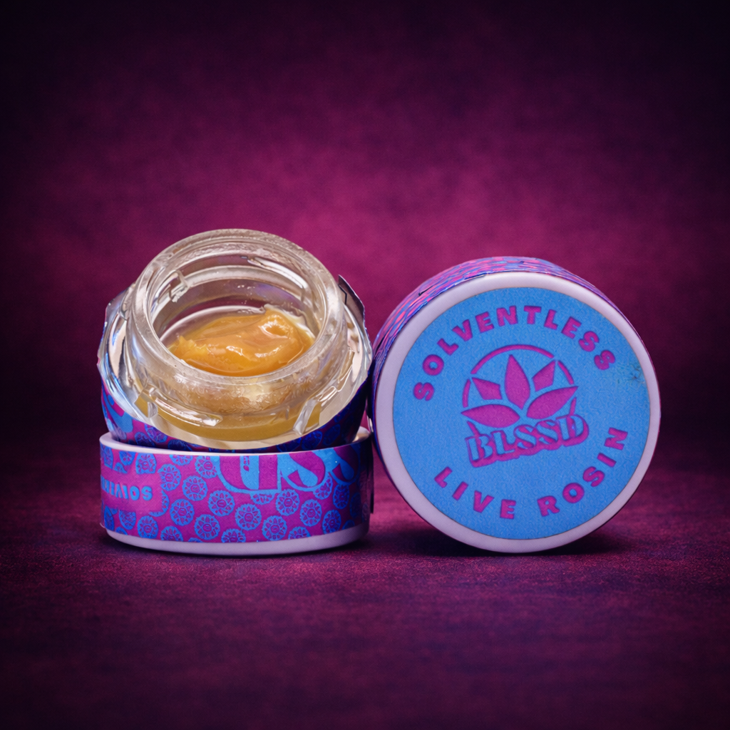 Botanical Bliss x Lifted & Gifted Solventless THCA Live Rosin 2g