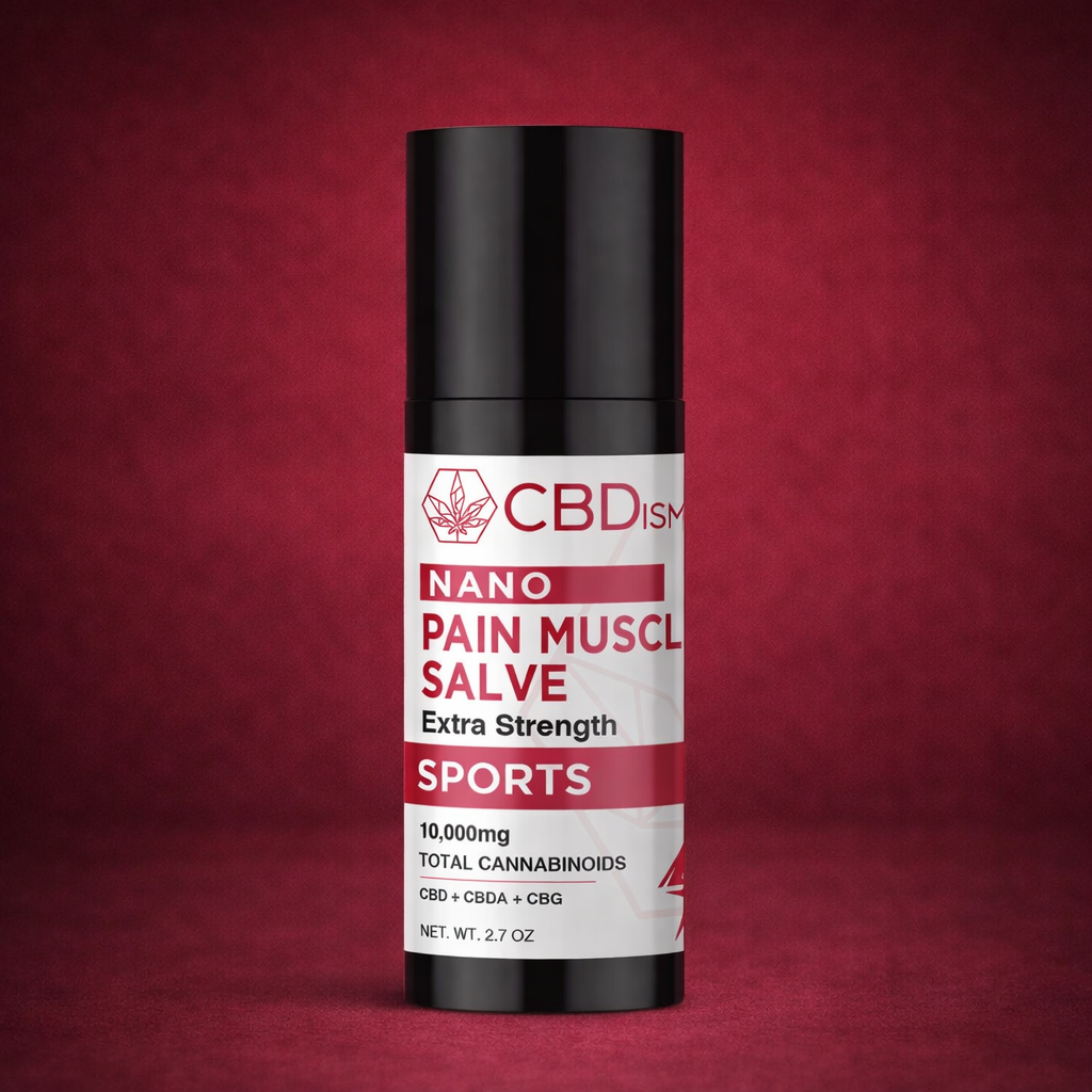 CBDism - Nano Pain Muscle Salve - Extra Strength 10,000mg CBD