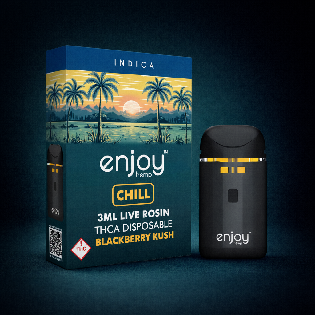 Enjoy - THCA Live Rosin Blend Disposables 3ml Sonic Bloom Enjoy - THCA Live Rosin Blend Disposables 3ml Sonic Bloom