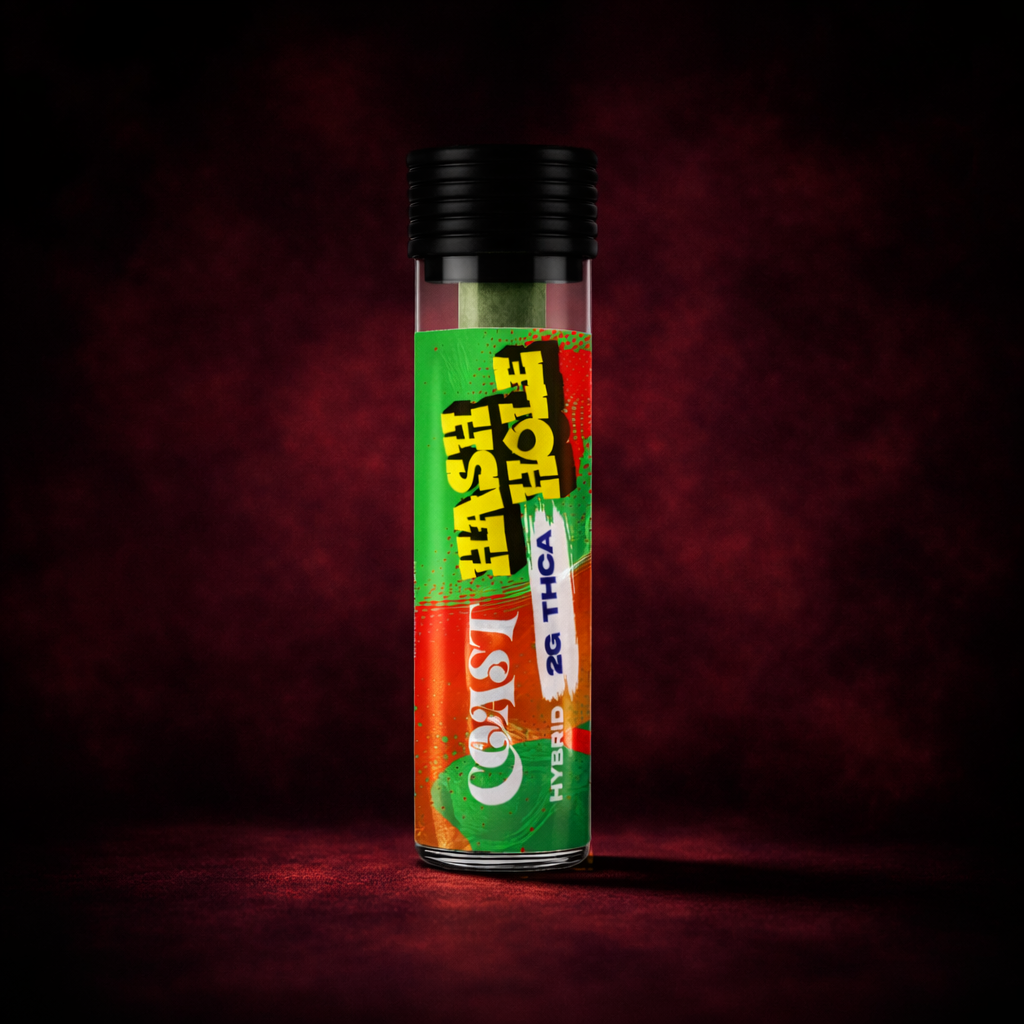Coast Smokes THCA Hash Holes 2g Blunt – 1ct