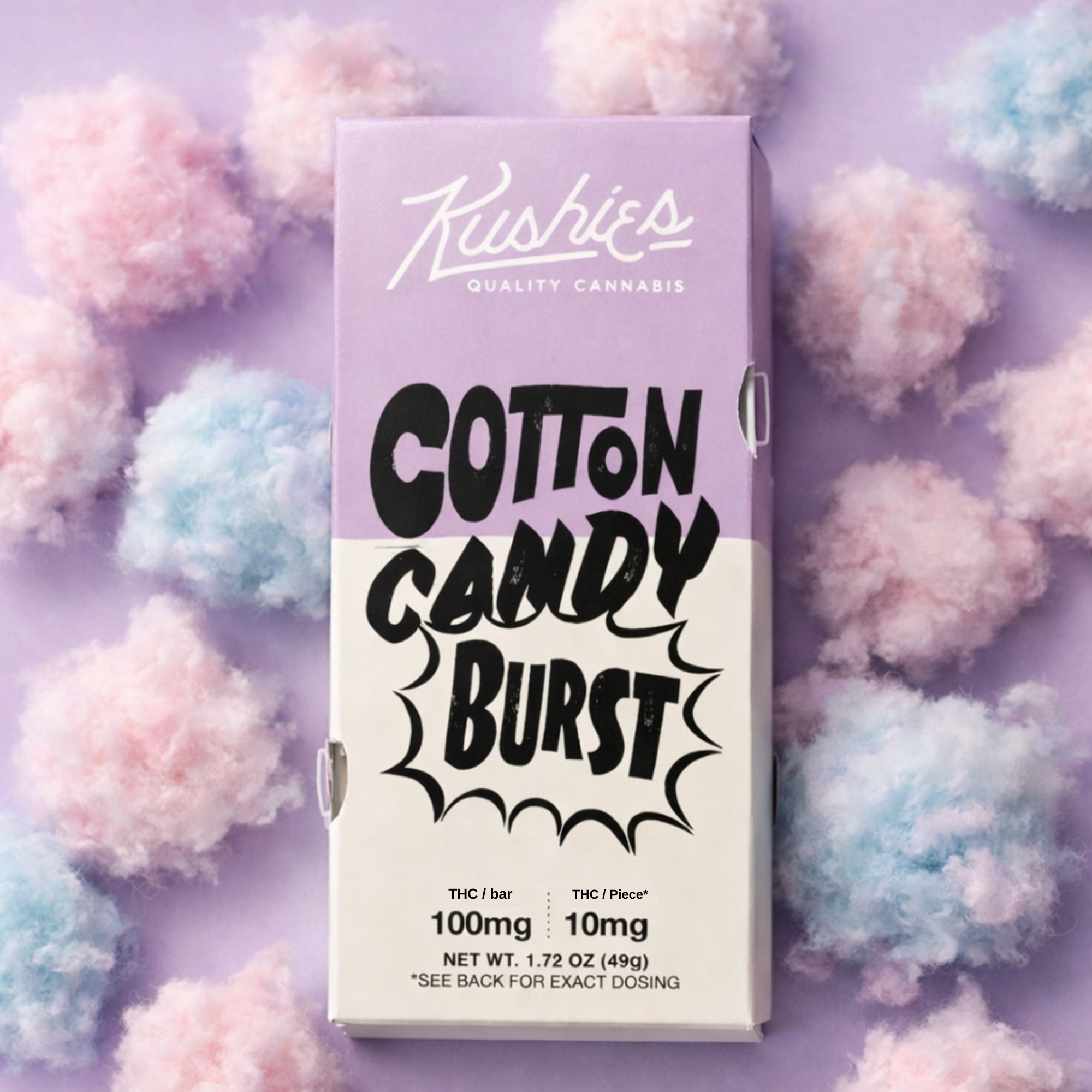 Kushies' D9 Chocolate Bars - 100mg