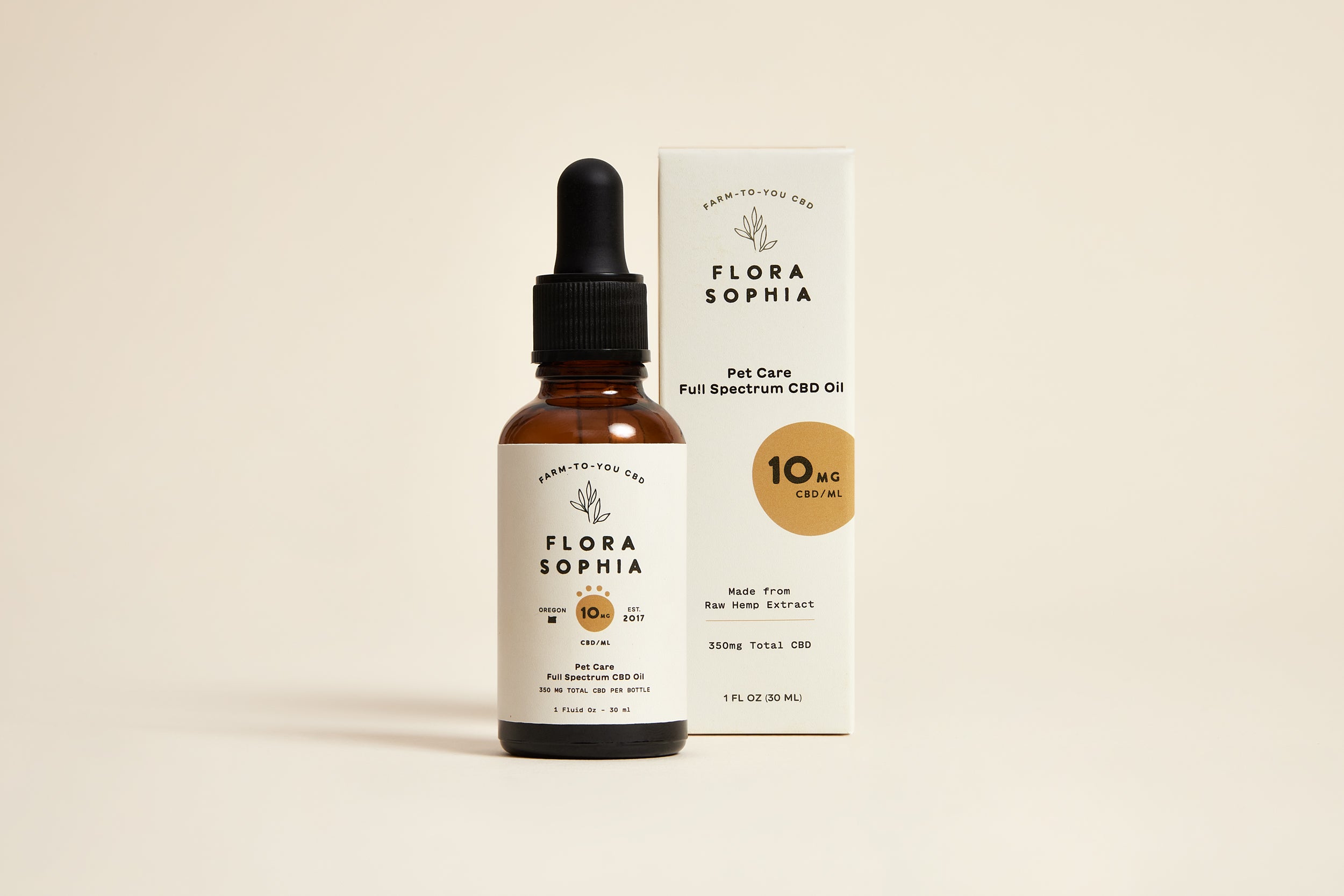 Flora Sophia Pet Care - 10 MG Full Spectrum CBD Tincture