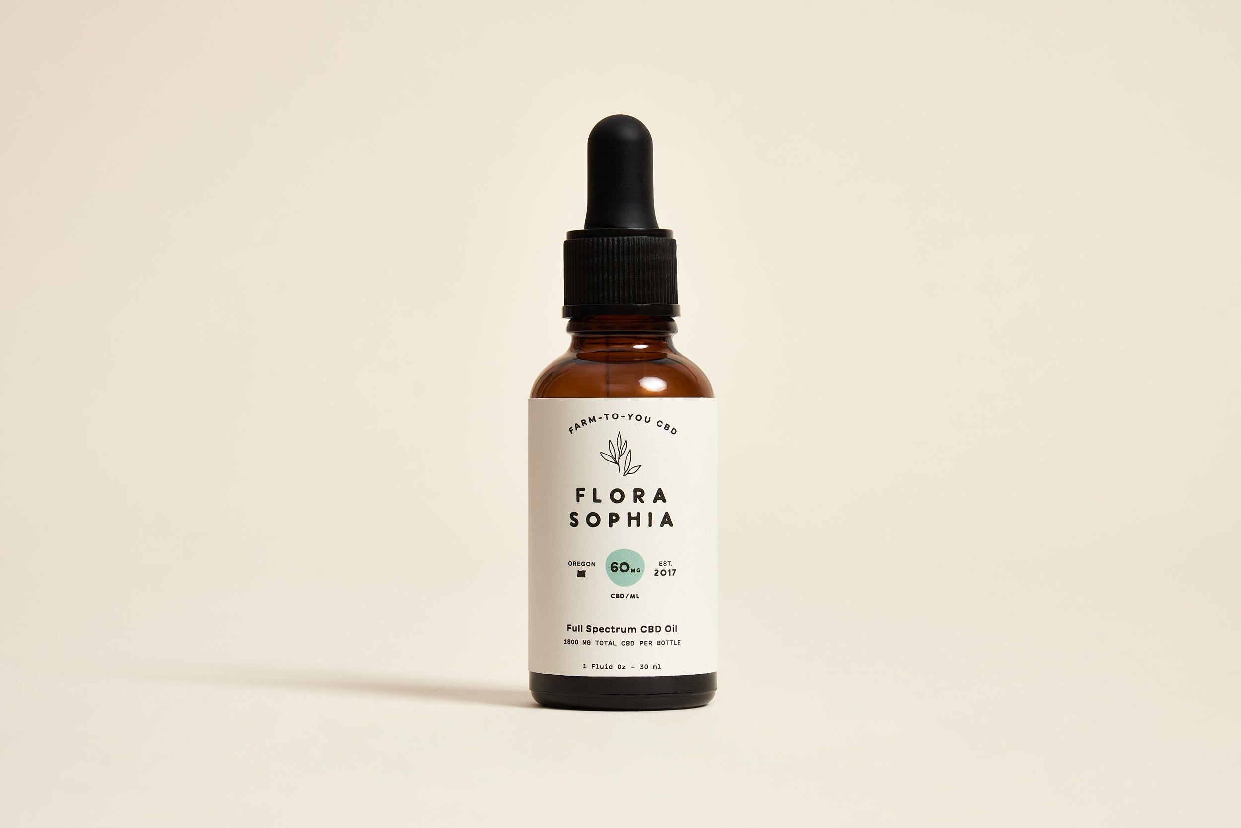Flora Sophia 60 MG Full Spectrum CBD Tincture – Sonic Bloom