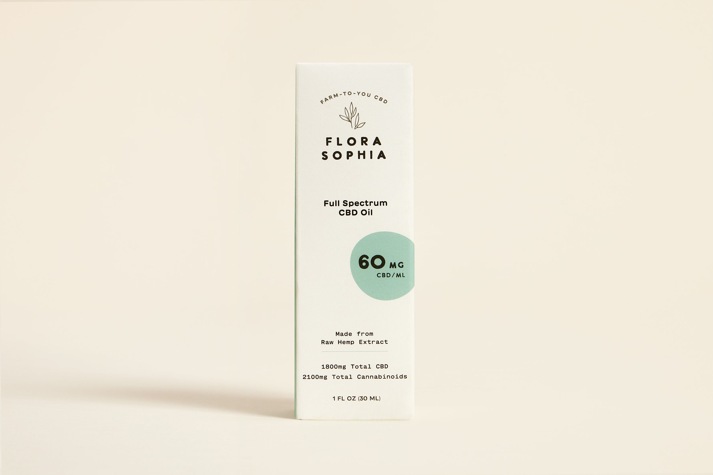 Flora Sophia 60 MG Full Spectrum CBD Tincture