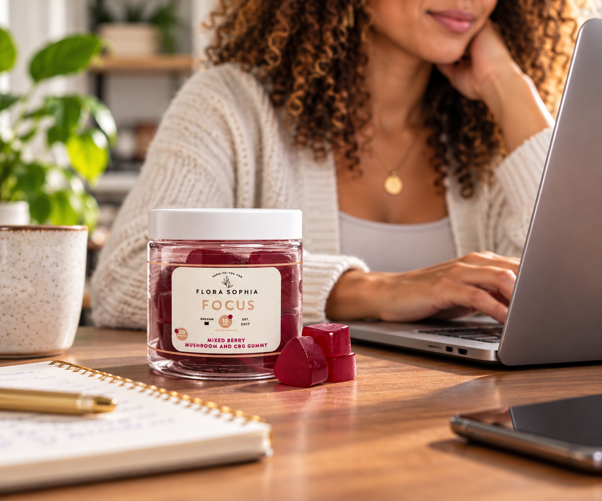 Flora Sophia - 20 CT FOCUS  CBG Gummies
