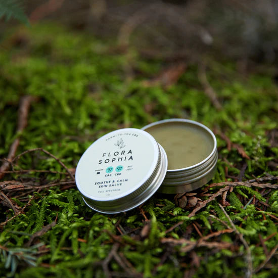 Flora Sophia Full Spectrum 2:1 CBD + CBG Soothe and Calm Salve