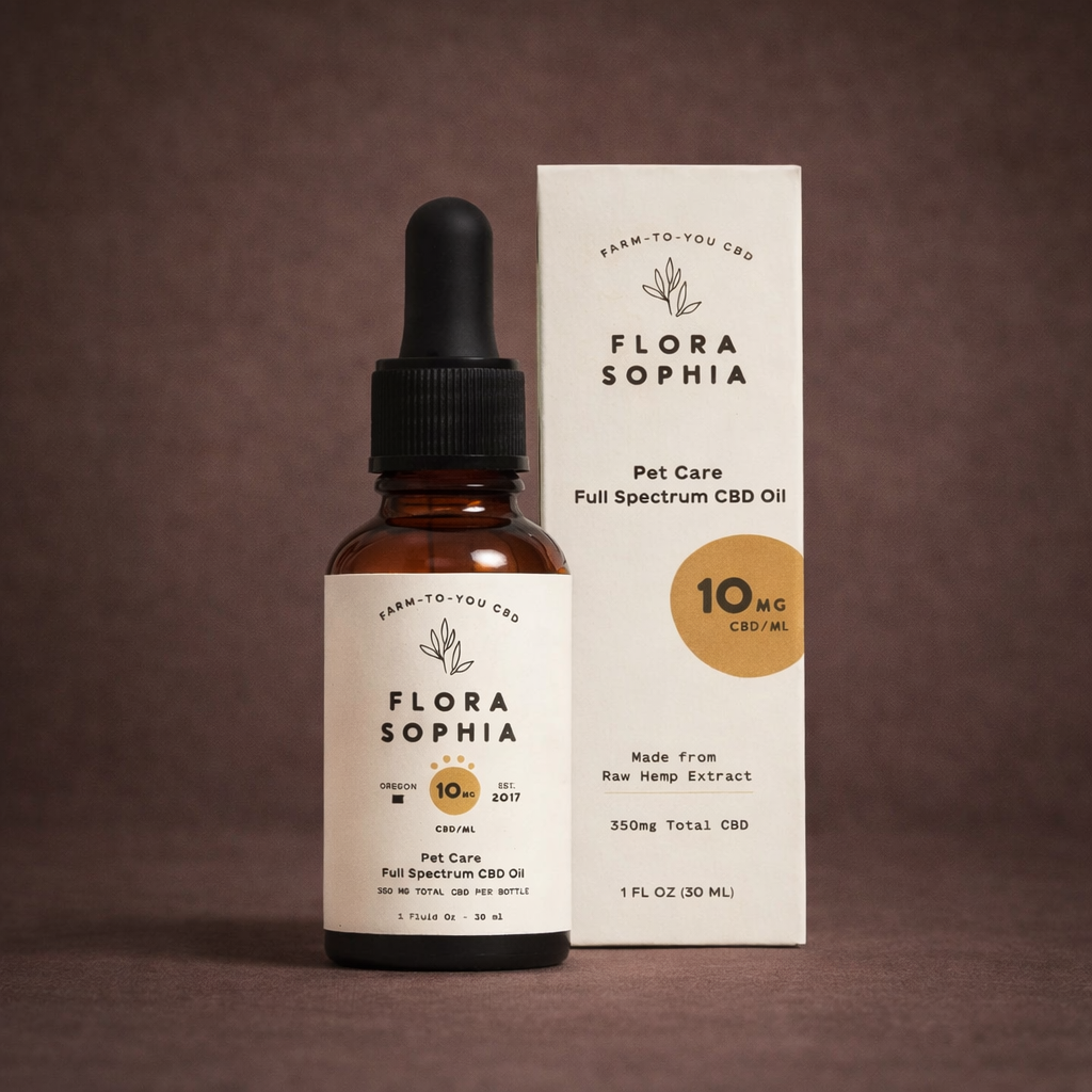 Flora Sophia Pet Care - 10 MG Full Spectrum CBD Tincture