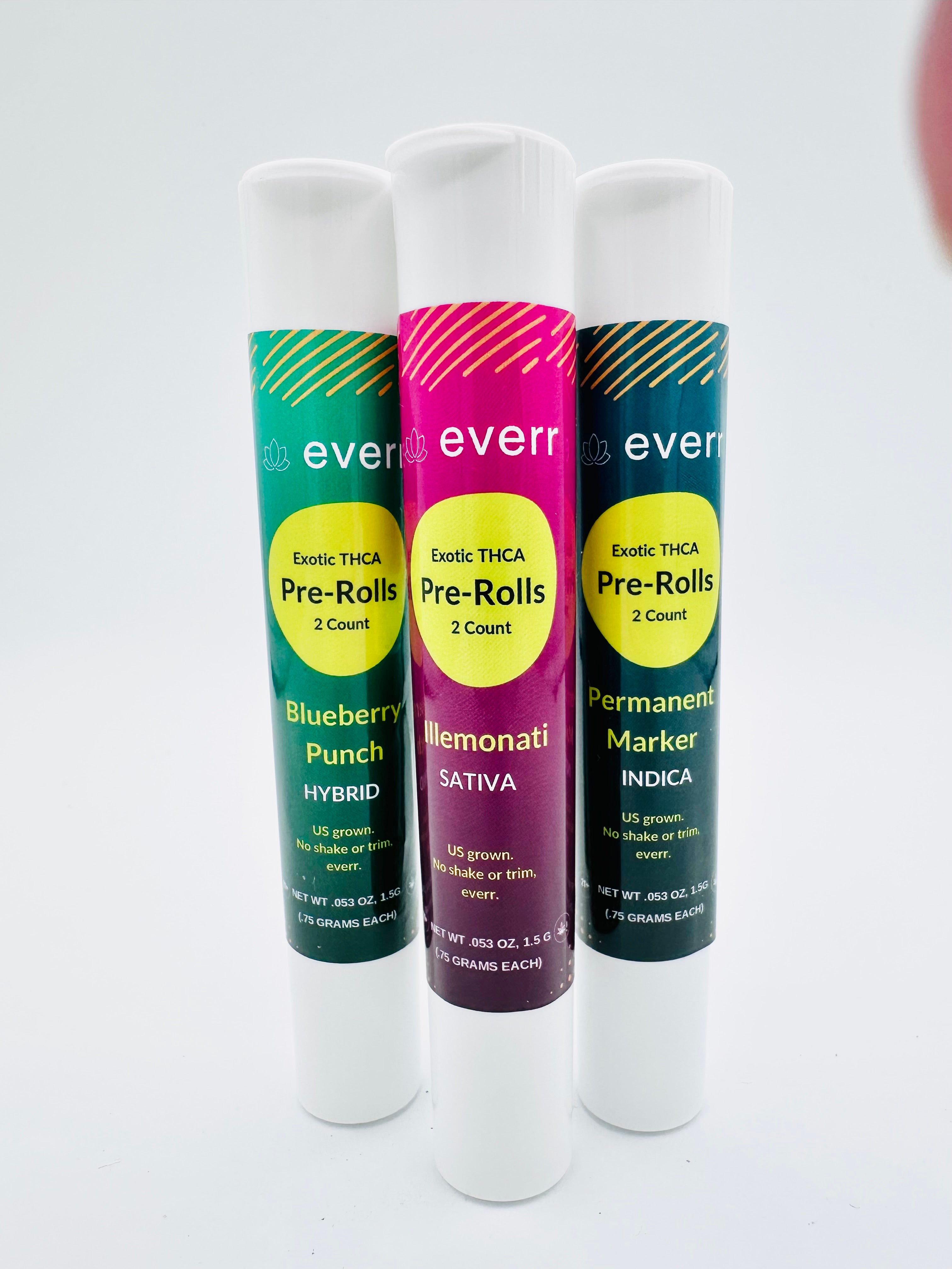 Everr Hemp THCA Pre-Roll 2 Pack