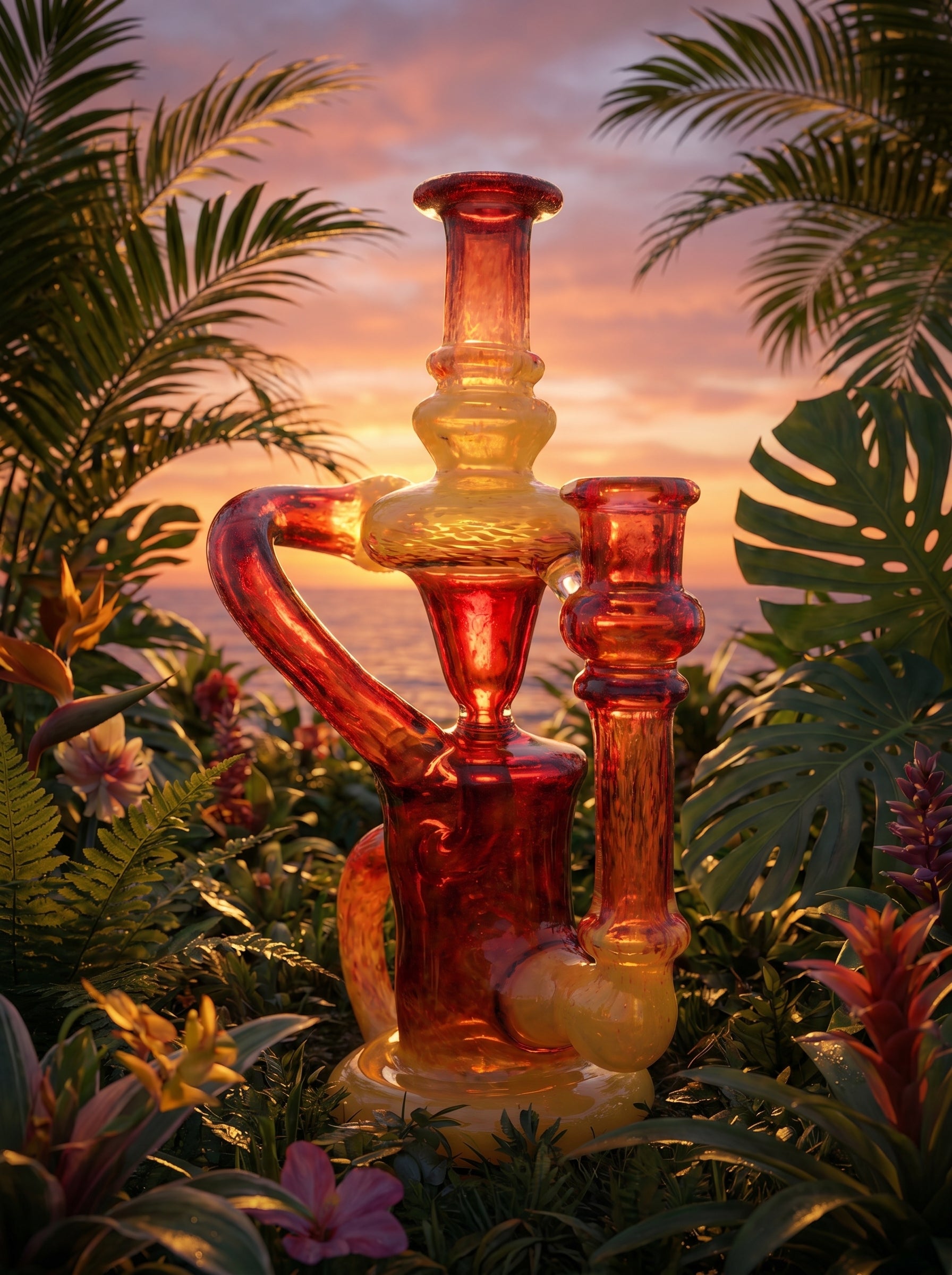 Sunrise Water Pipe