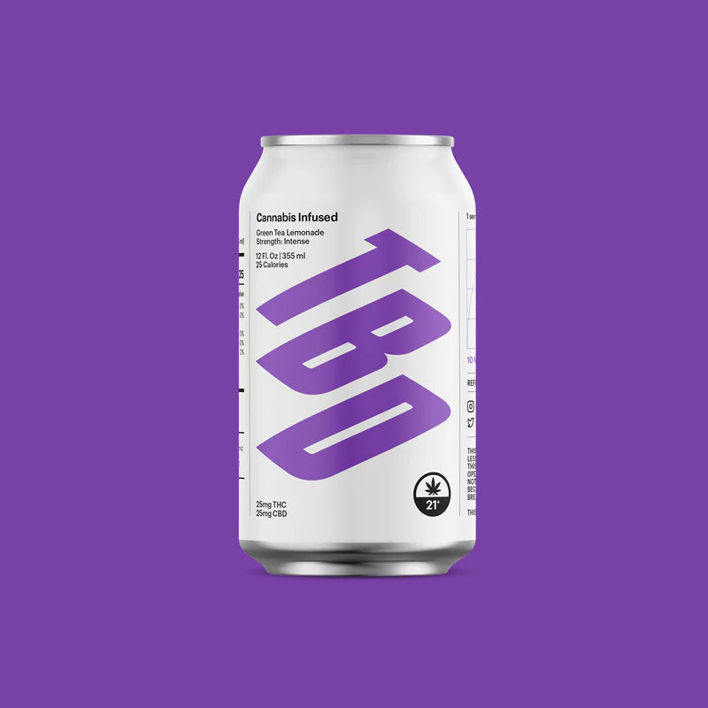 TBD THC Infused Green Tea  Lemonade 25:25 - Single