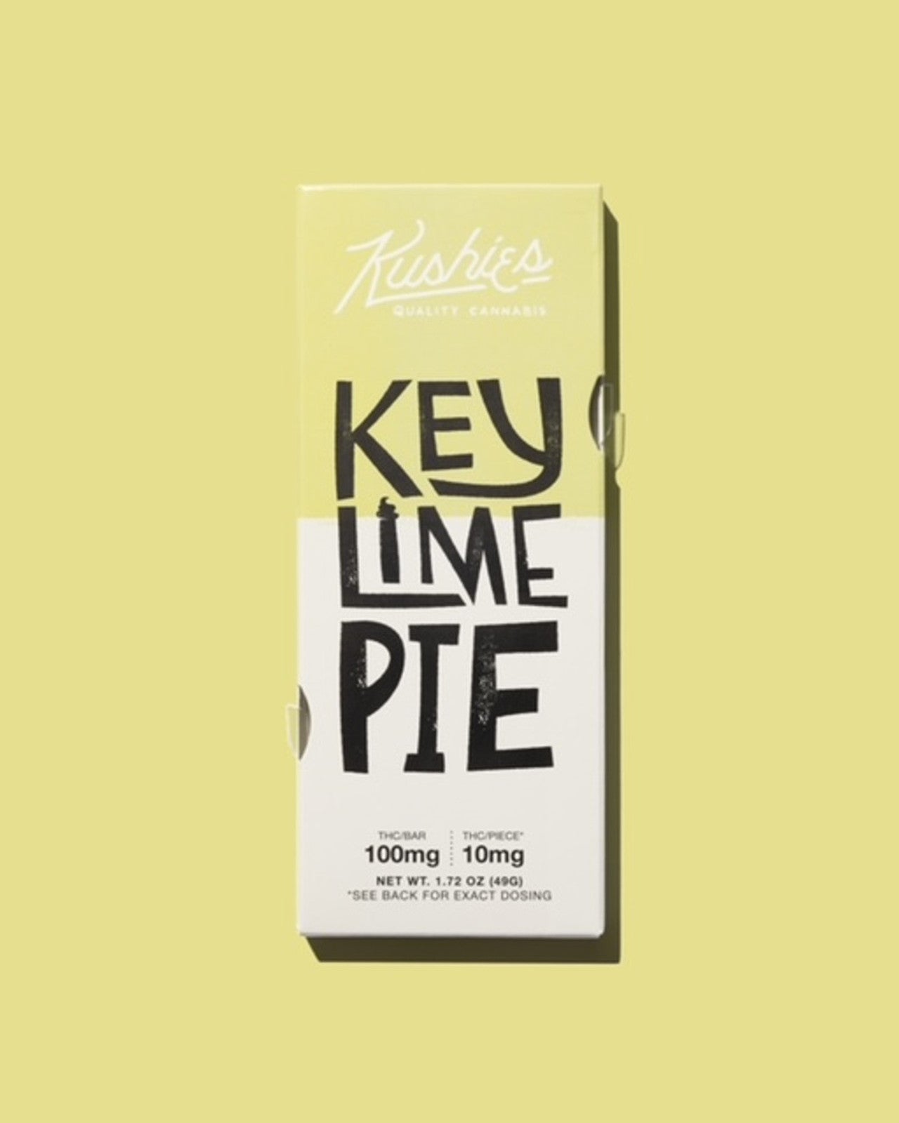Kushies' D9 Chocolate Bars - Key Lime Pie 100mg