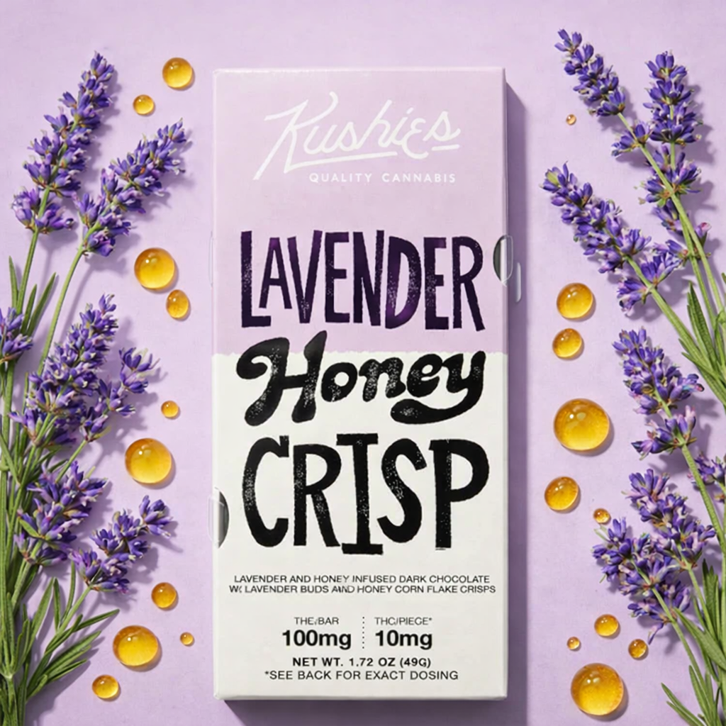 Kushies' D9 Chocolate Bars - 100mg