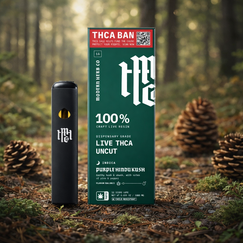 Modern Herb Co. THCA Live Resin Disposable Uncut- 1g