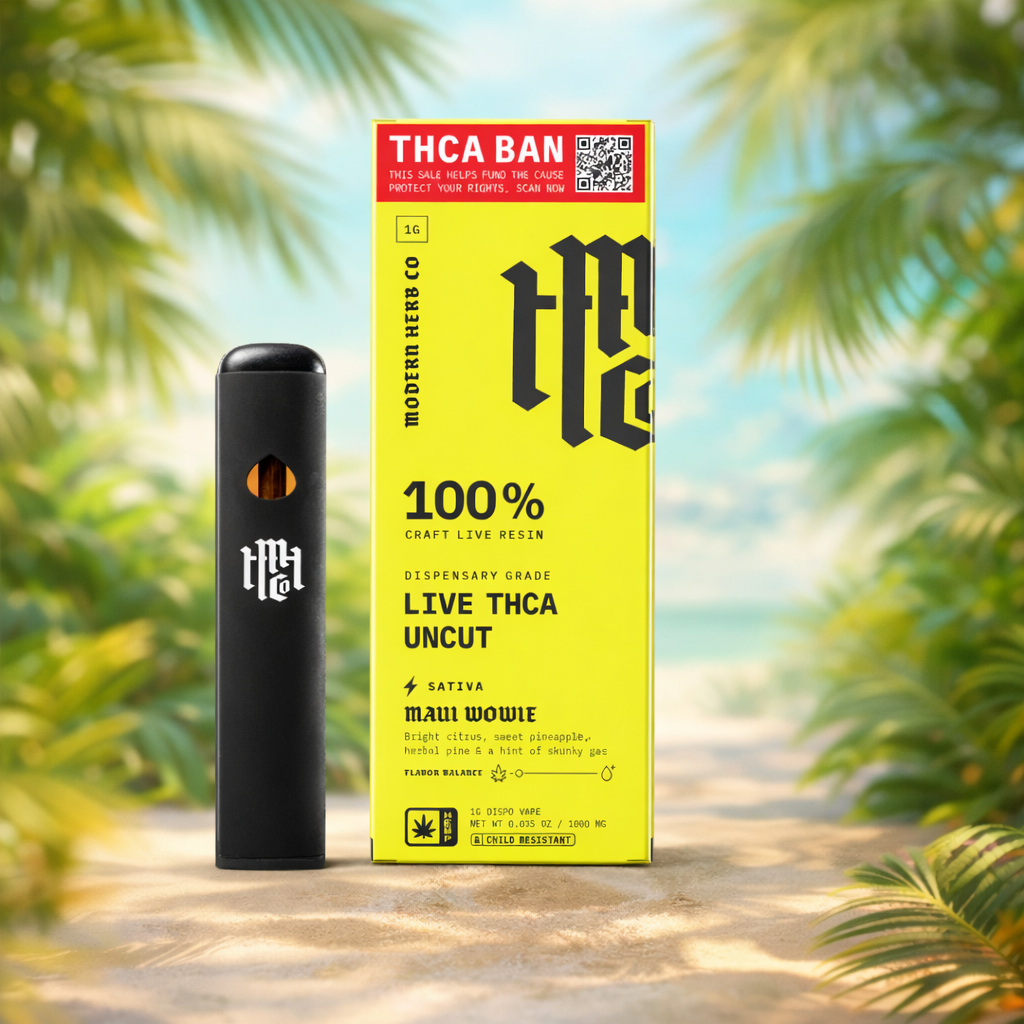 Modern Herb Co. THCA Live Resin Disposable Uncut- 1g
