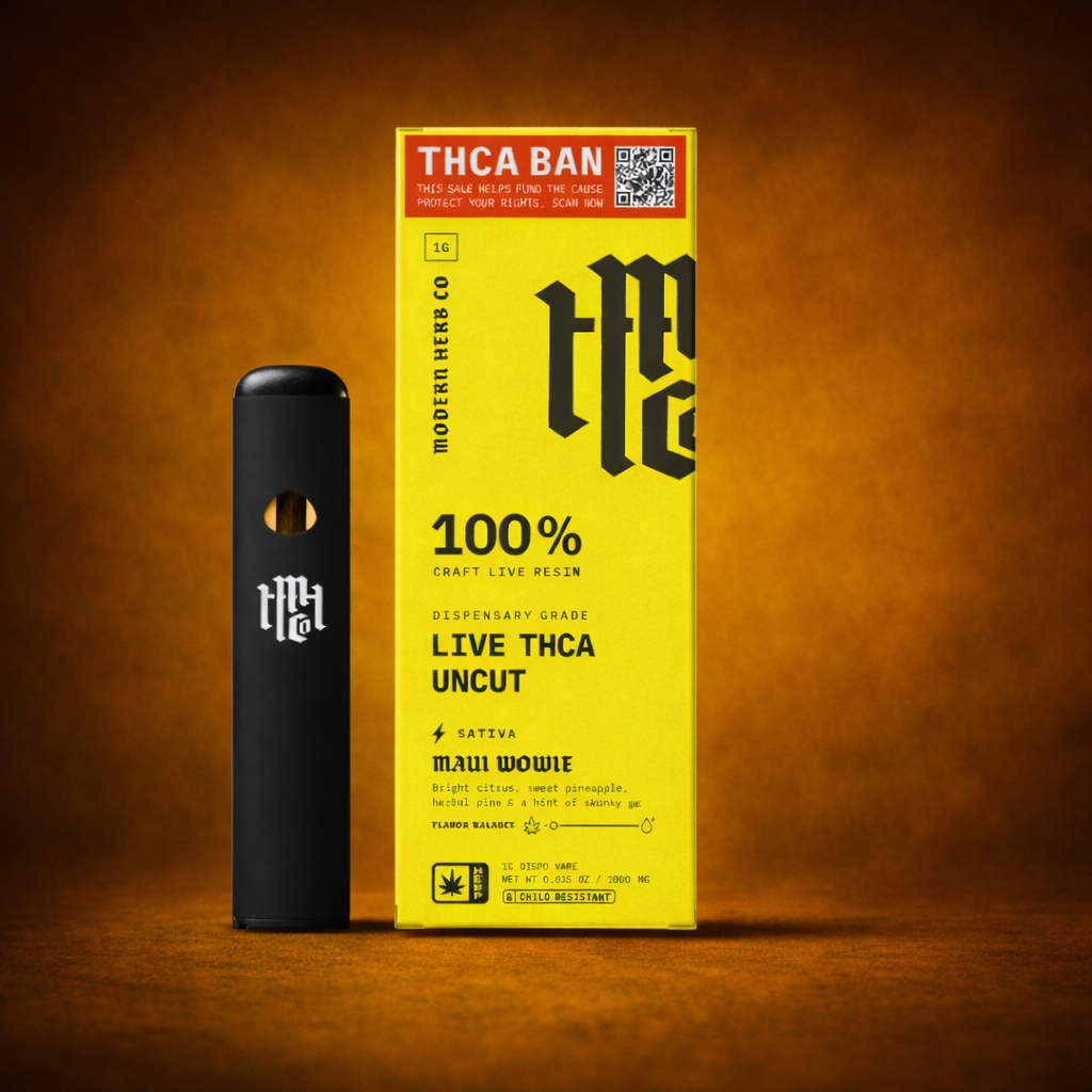 Modern Herb Co. THCA Live Resin Disposable Uncut- 1g