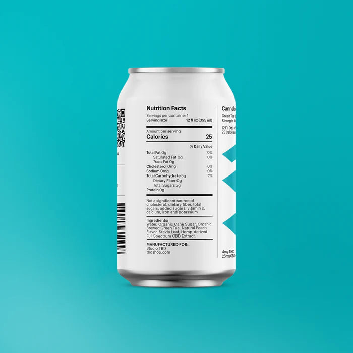 TBD THC Infused Green Tea Lemonade 4:25 - Single