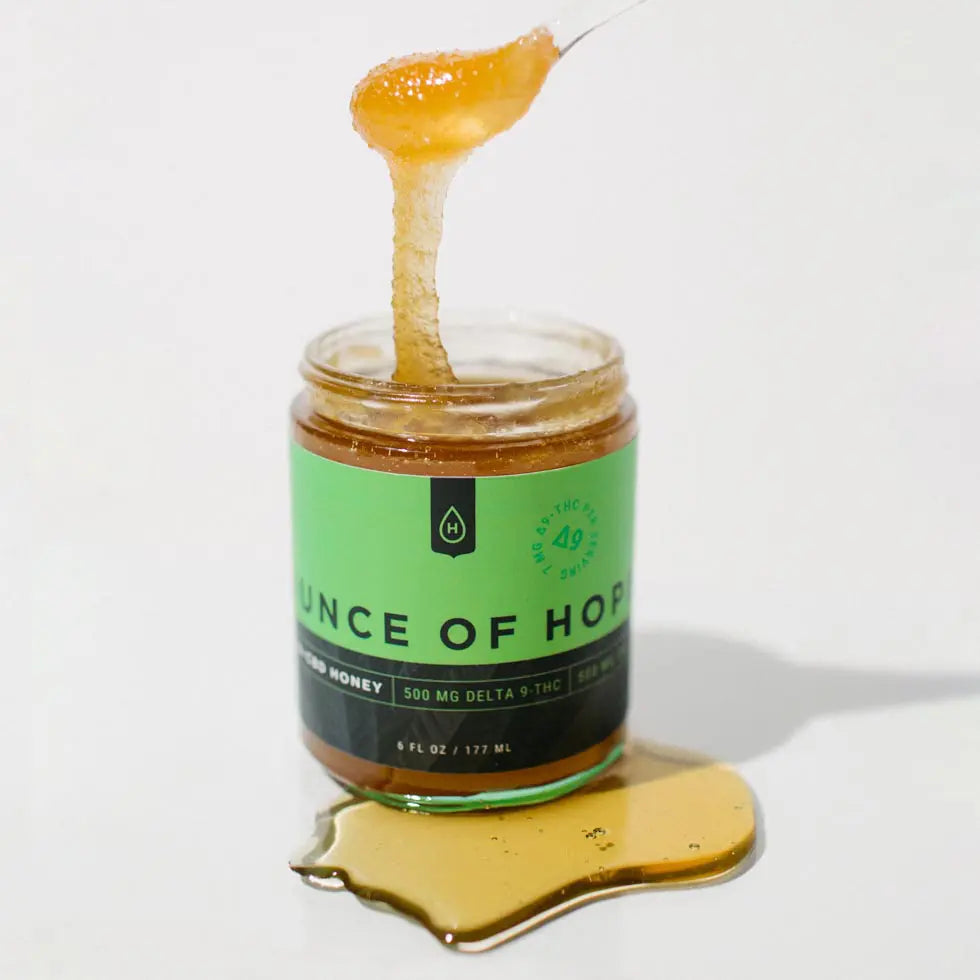 Ounce of Hope D9 & CBD Honey - 500 MG