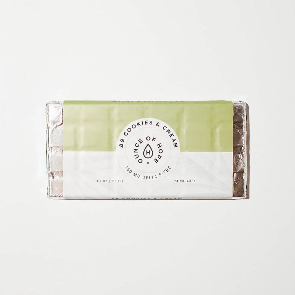 Ounce of Hope D9 Cookies & Cream Bar - 150 MG