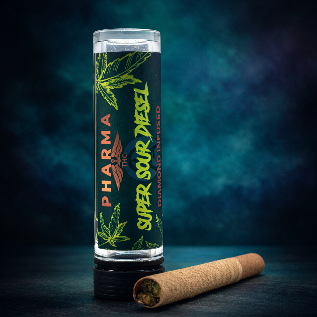 Pharma – THCA Diamond Infused Kief Caviar Blunts 2.5g