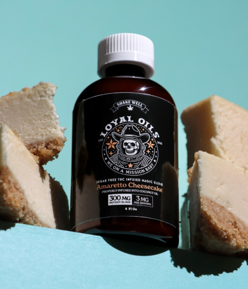 Loyal Oils Magic Elixir – Amaretto Cheesecake 300mg