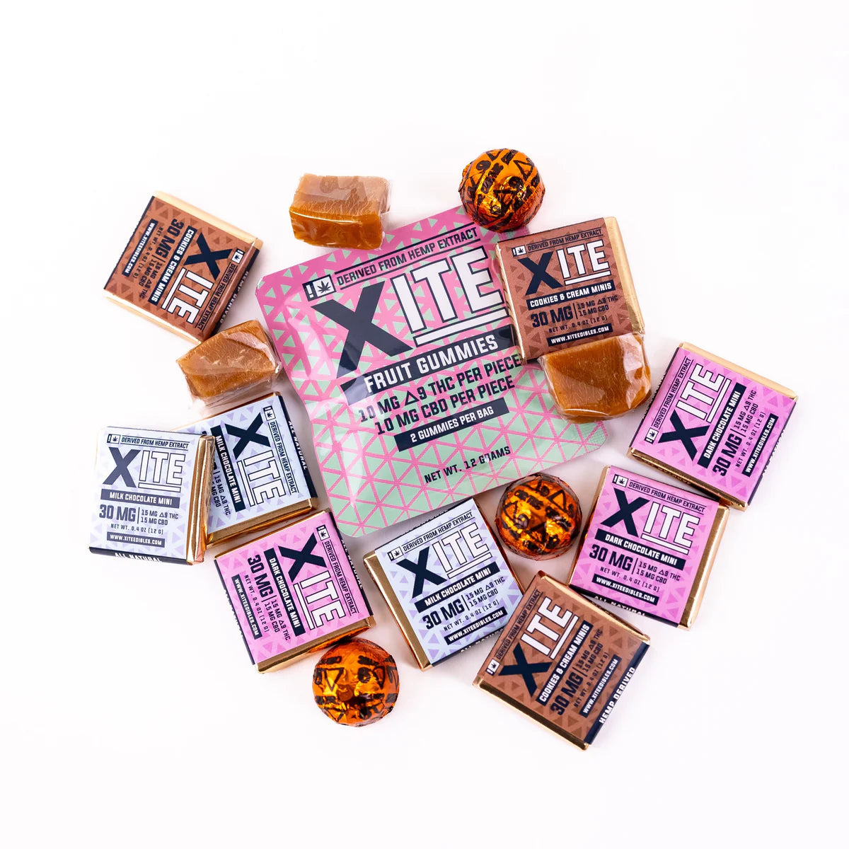 Xite D9 Edible Singles - 30 MG