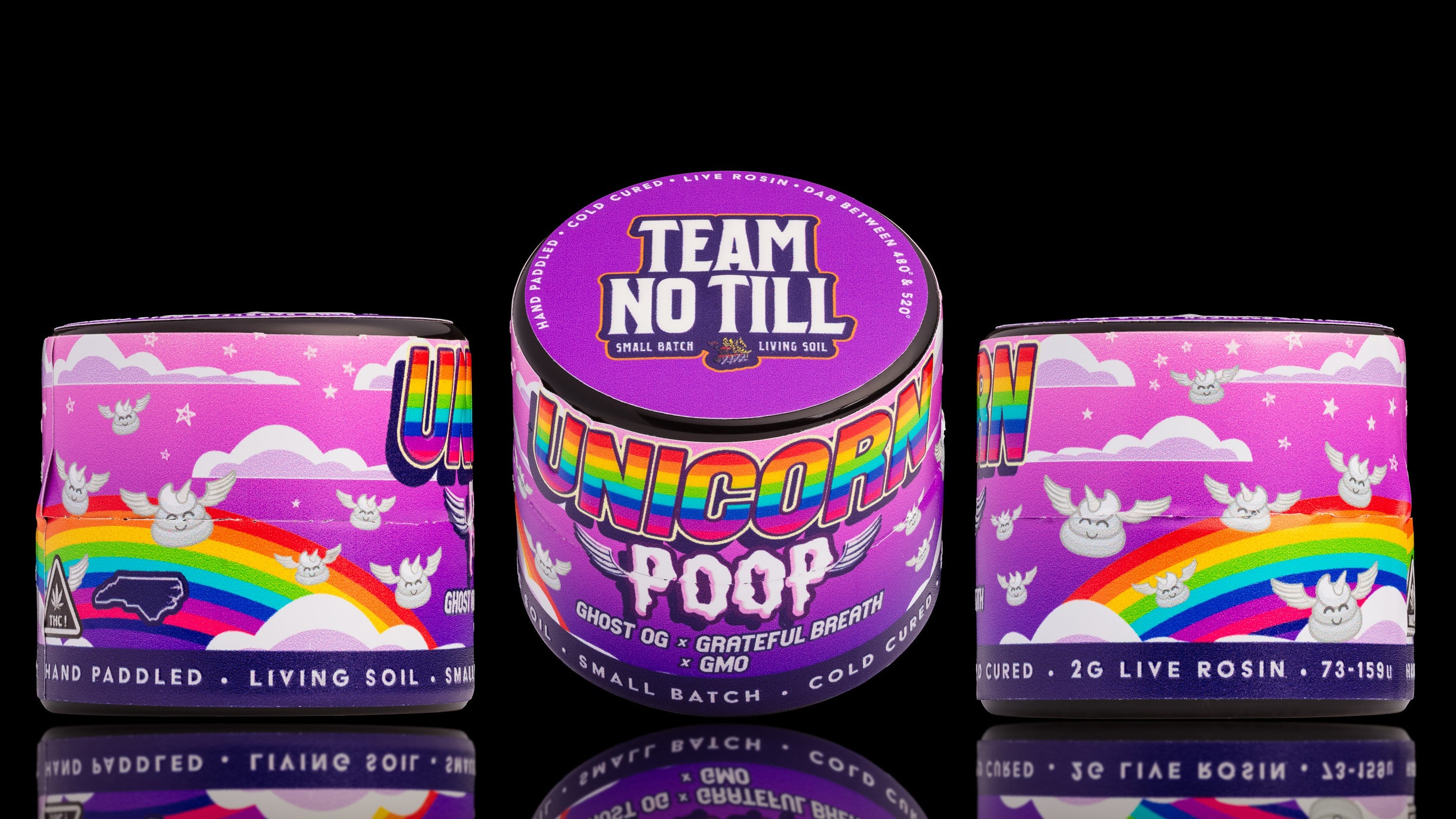 Team No Till Live Rosin Hash - Unicorn Poop 2g