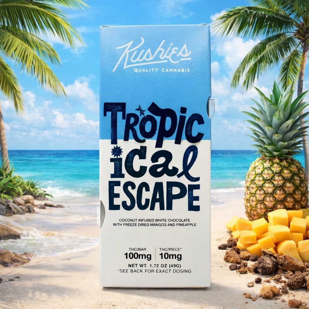 Kushies' D9 Chocolate Bars - 100mg