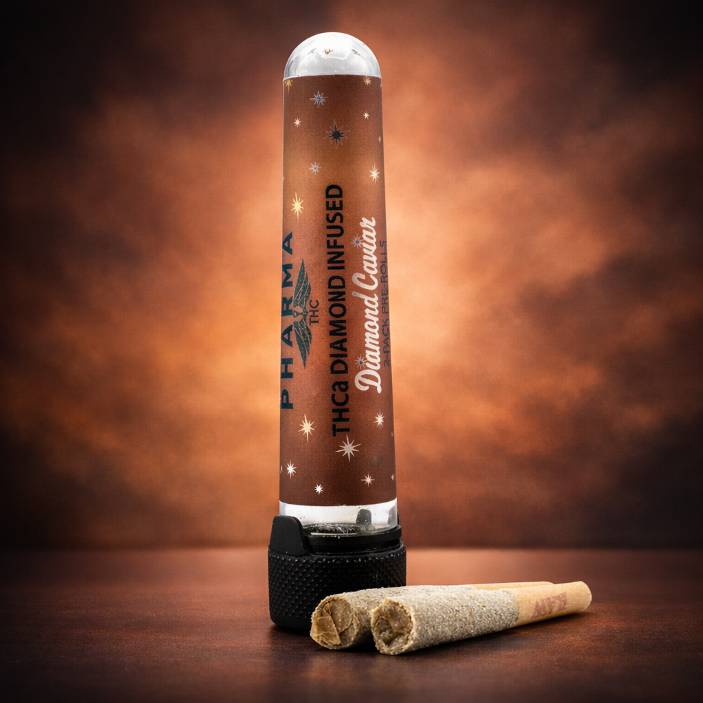 Pharma - Pharma THCA Diamond Infused Prerolls - 2pk 1.5g/ea