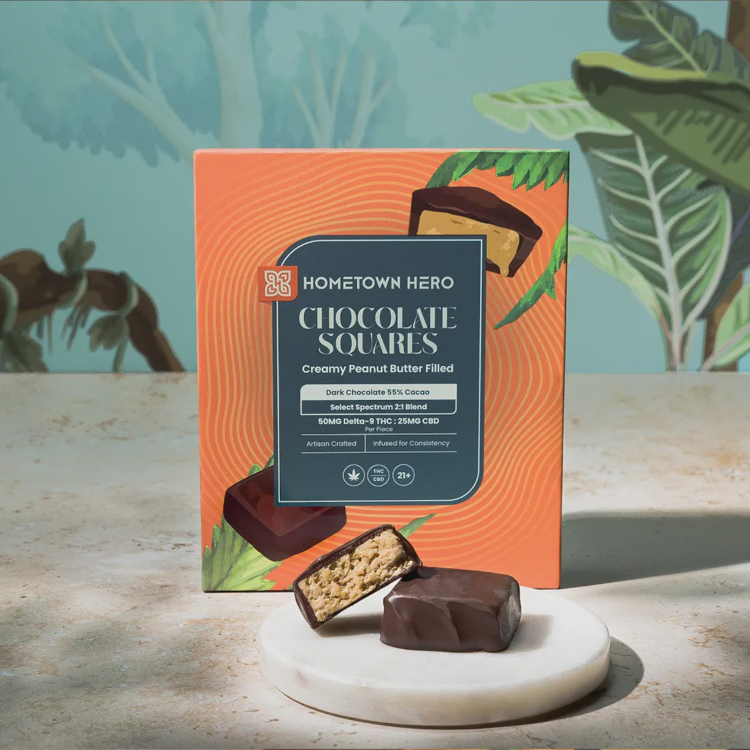 PB Chocolate Squares Hometown Hero