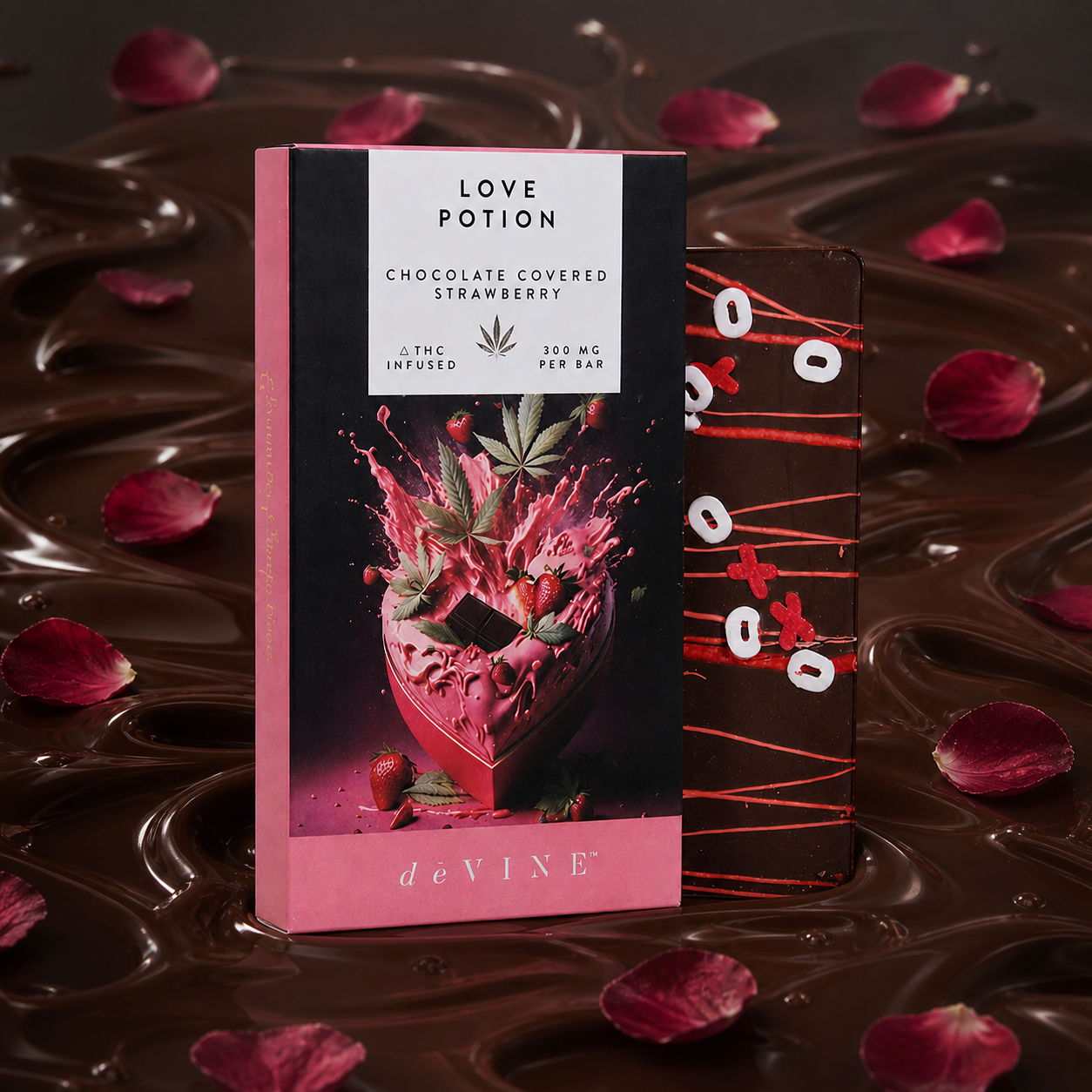 deVine Cannabis Confections Chocolate Bar