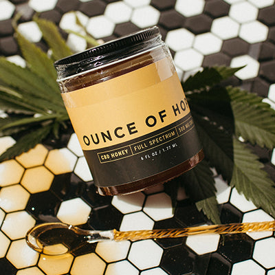 Ounce of Hope D9 & CBD Honey - 500 MG