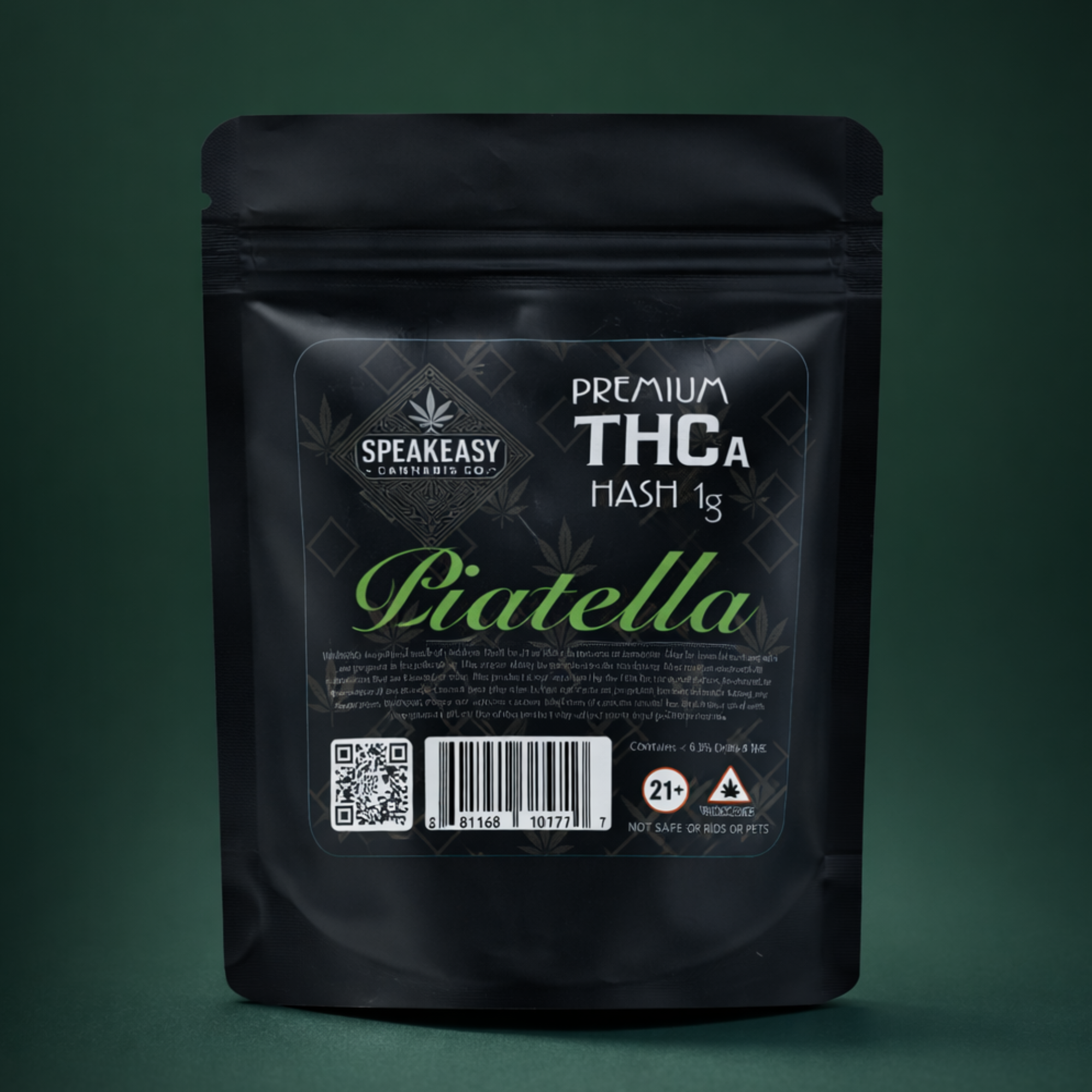 Speakeasy Cannabis Co. Premium THCA Hash — 1g