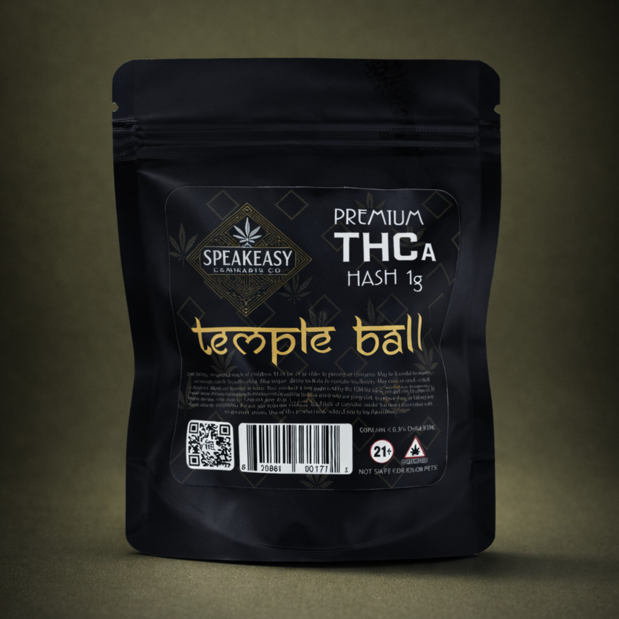 Speakeasy Cannabis Co. Premium THCA Hash — 1g