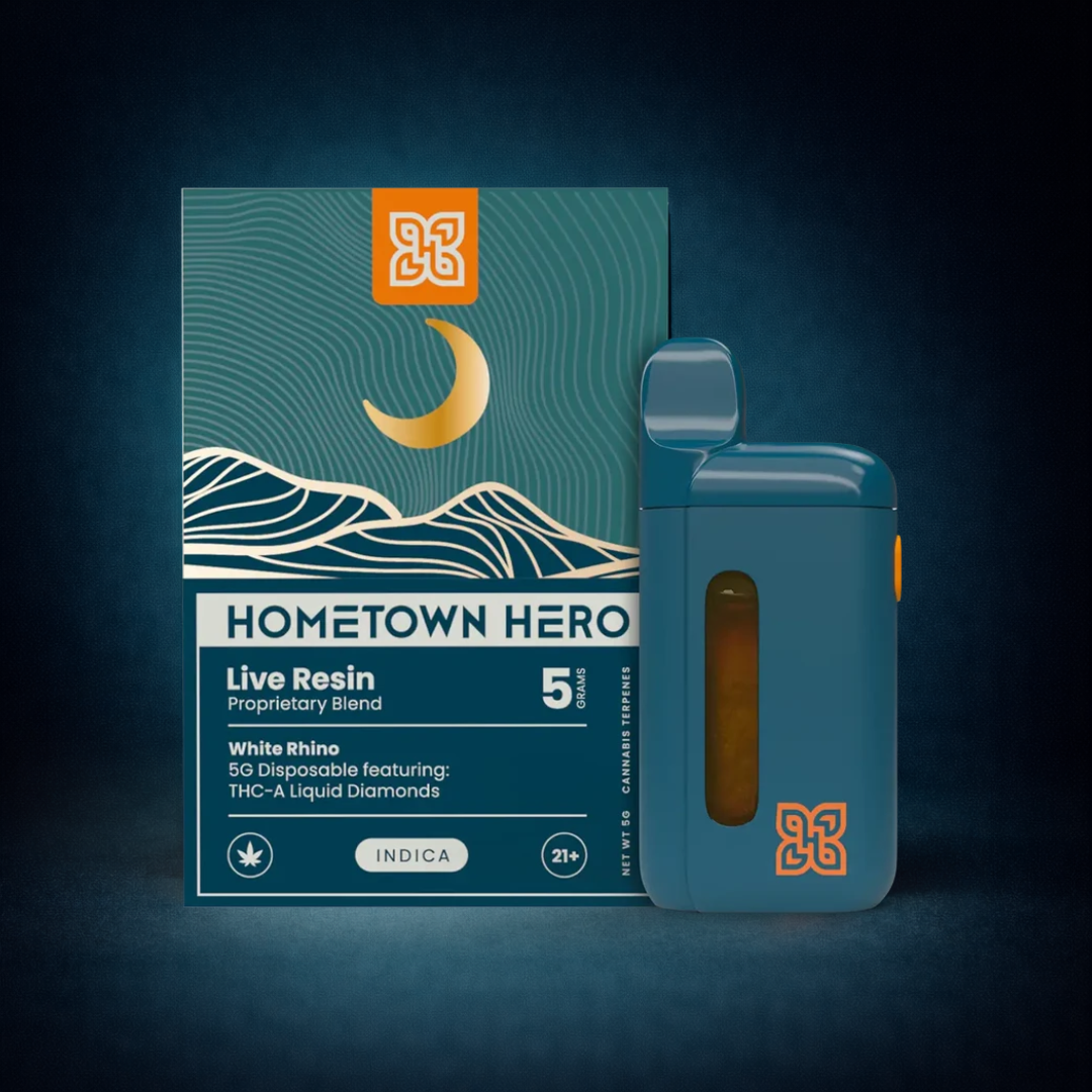 Hometown Hero - 5g THCA Liquid Diamond Live Resin Disposable